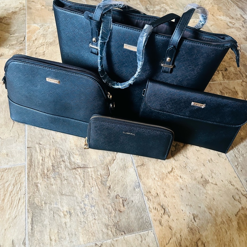 Elegant Black Bag Collection